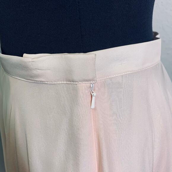 J. PETERMAN Skirt 6 Silk Ballerina Wired Ruffle‎ Layered Hem Hidden Zipper NWOT - Picture 9 of 13